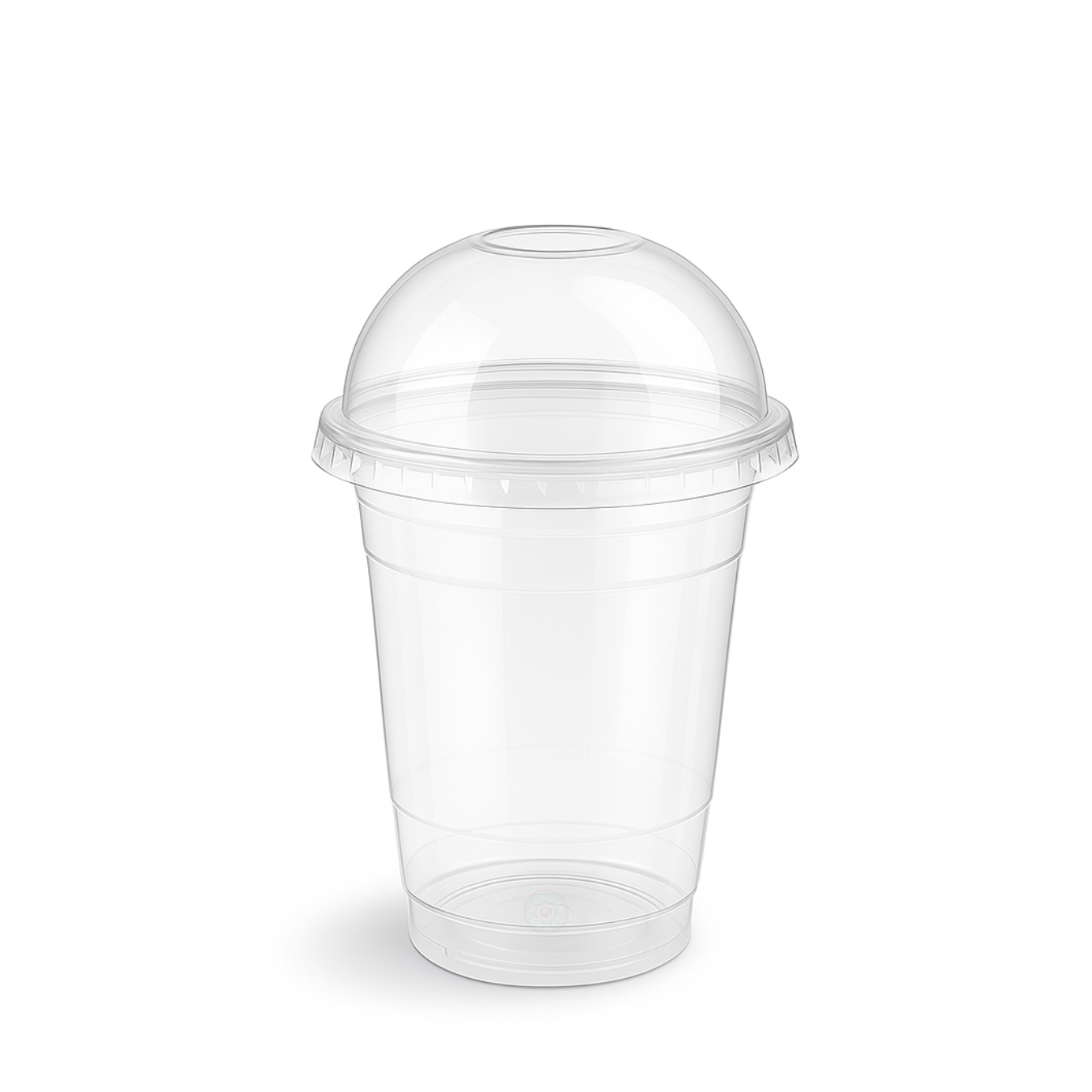 400ml / 14oz PET Plastic Cup with Dome Lid
