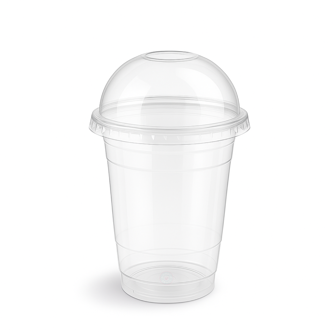 500ml / 16oz PET Plastic Cup with Dome Lid