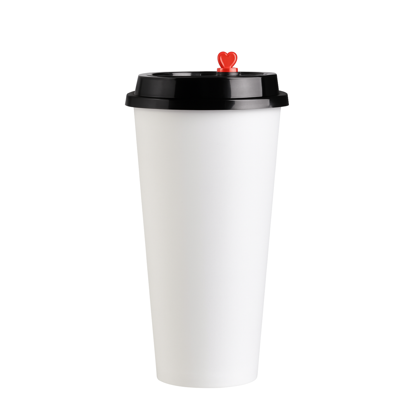 500ml Plastic PP Milk Tea Cup with Lid | Bubble Tea Takeaway Cup
