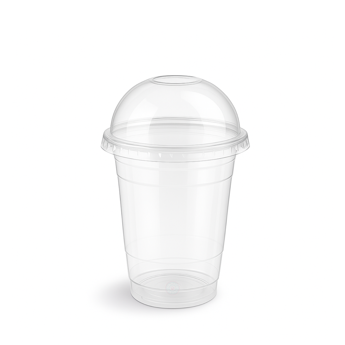360ml / 12oz PET plastic cup with dome lid