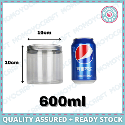 Clear PET Plastic Jar for CNY & Raya Cookies