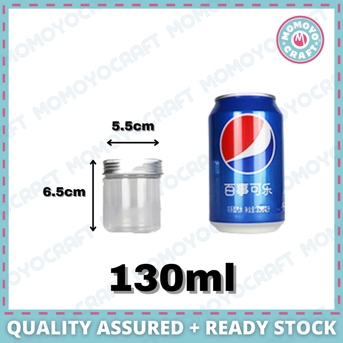 Clear PET Plastic Jar for CNY & Raya Cookies