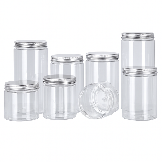 Clear PET Plastic Jar for CNY & Raya Cookies